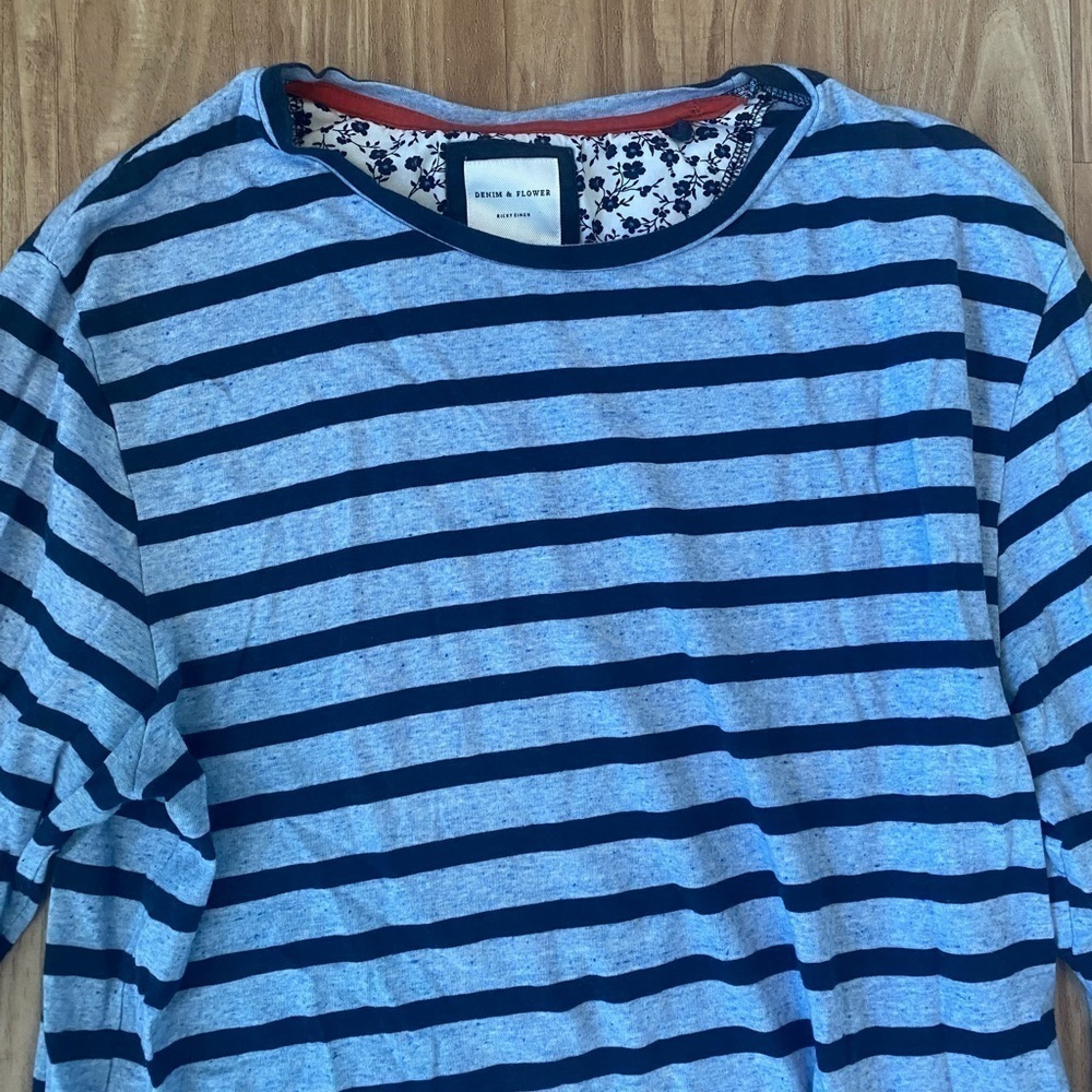 Denim & Flower Ricky Simon Long Sleeve Tee - Picture 5 of 7